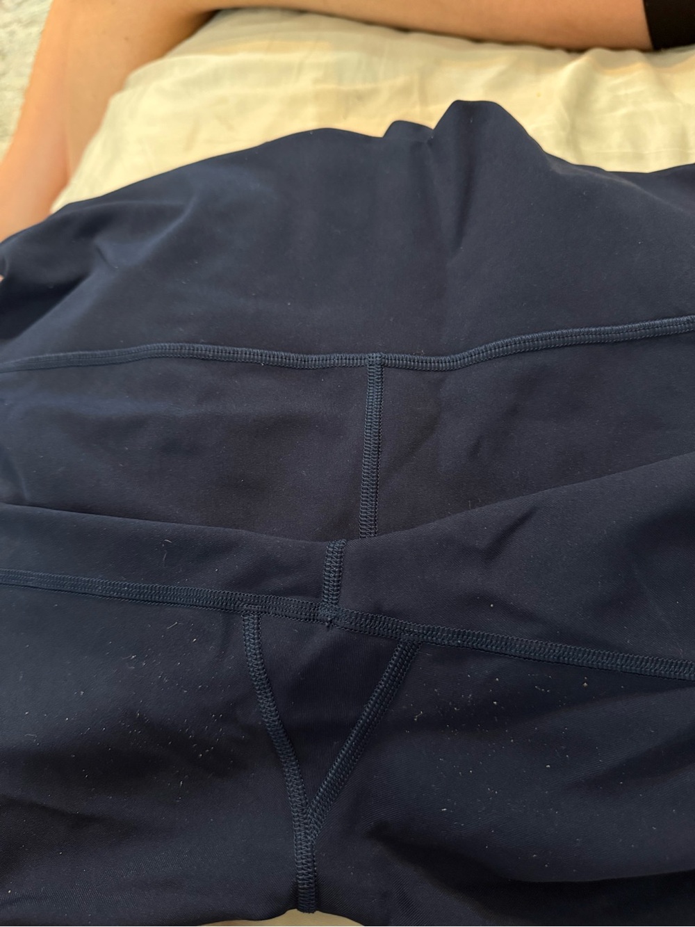 Lululemon- Women’s Navy Leggings. Size 16. - Picture 4 of 5